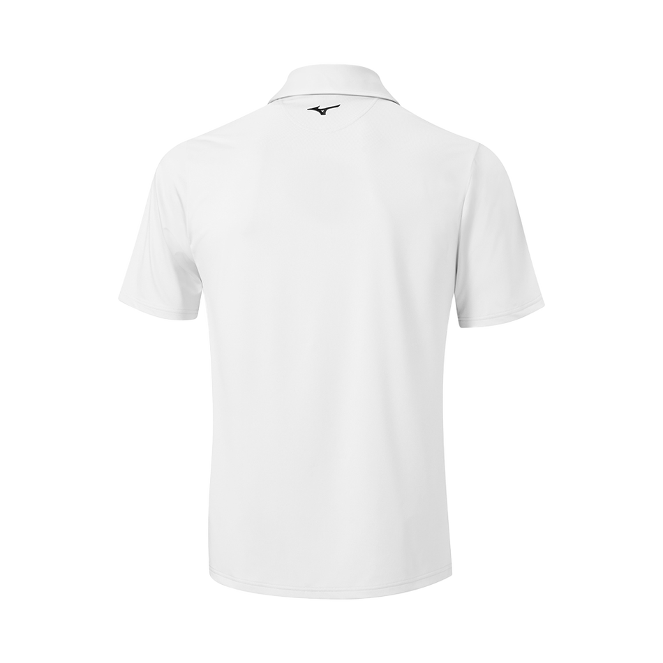 Mizuno Elite Print Polo White
